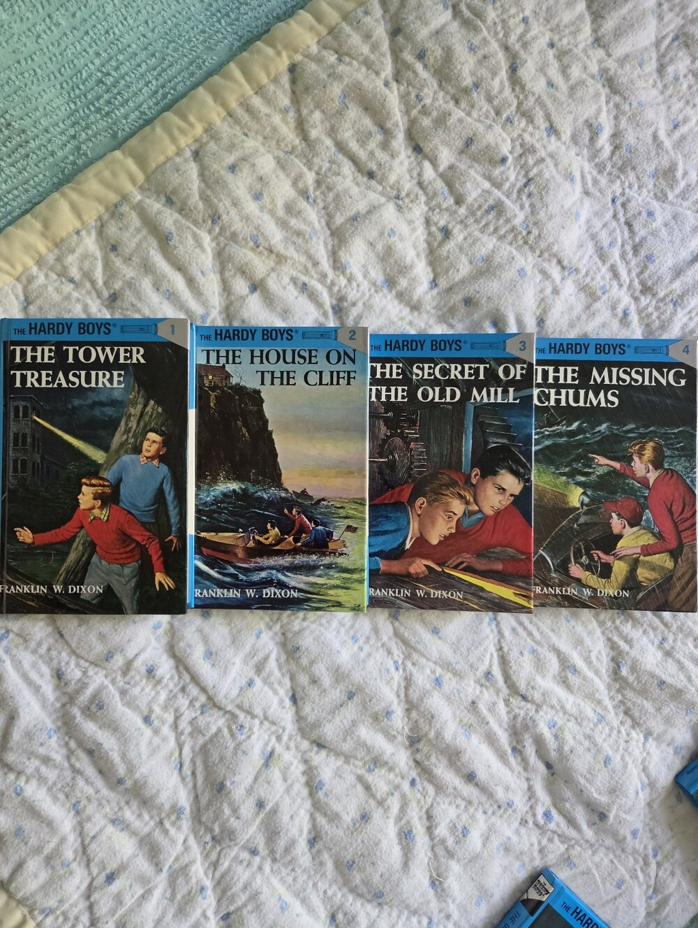 Hardy Boys Hardcover Books: 1-4